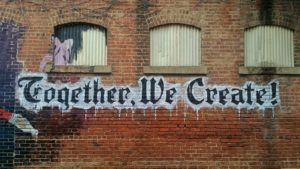 together we create writing